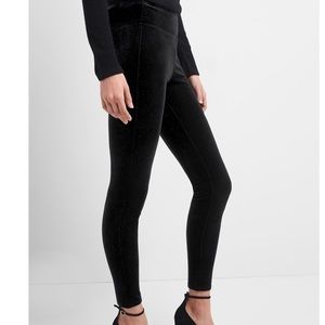 Gap High Rise Sparkle Velvet Leggings